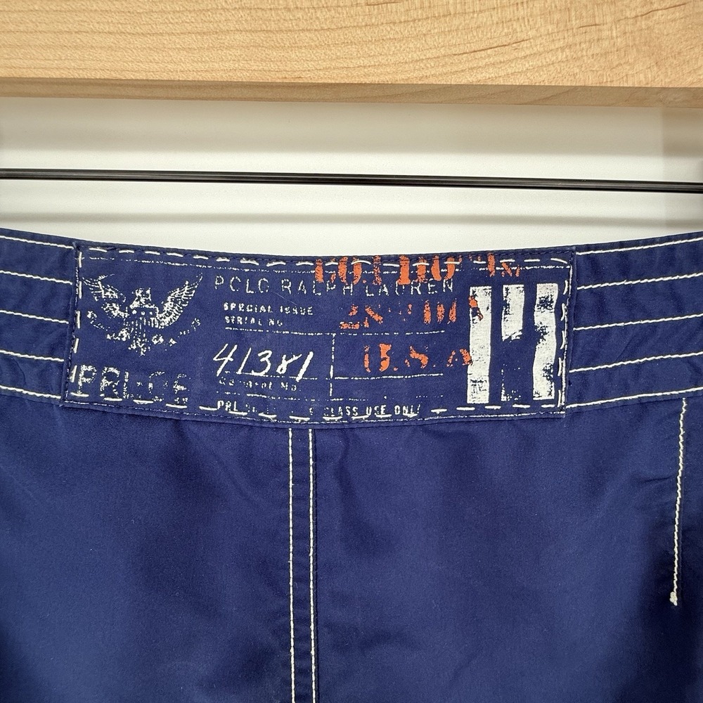 Polo Ralph Lauren men's board shorts blue size 34